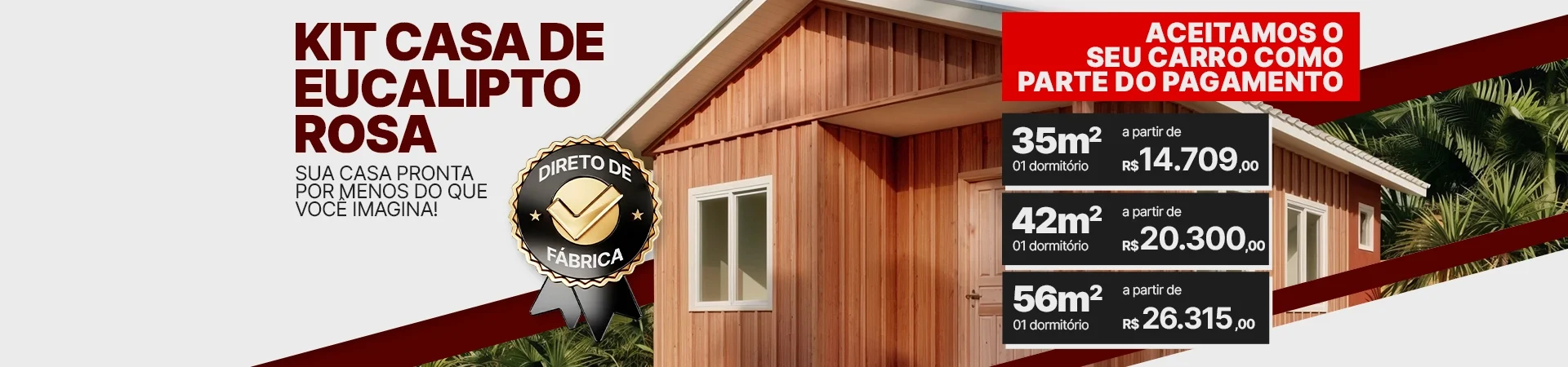 Casas moura banner Preços